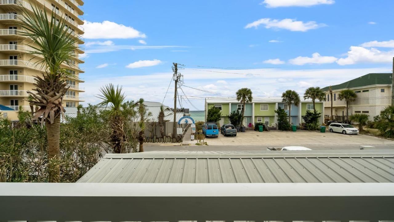 Pet Friendly Townhome With Gulf Views And Hot Tub Right Across From Beach And Schooners Panama Stadt Exterior foto
